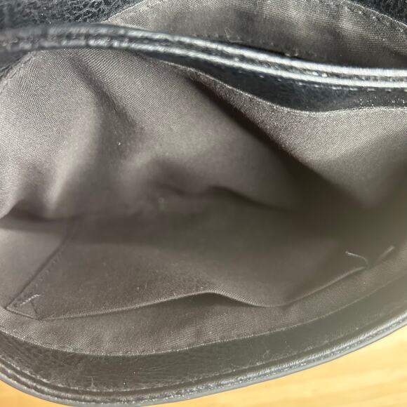 Sam & Hadley Black Shoulder Bag Chain Shoulder Strap Purse - Picture 7 of 9